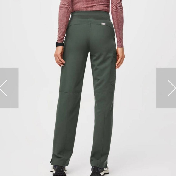 Figs Kade Cargo Moss Scrub Pants XL - Picture 2 of 5